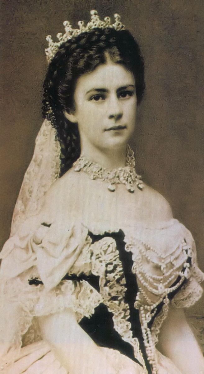 Photo of Empress Sisi of the Habsburg Empire, 1867